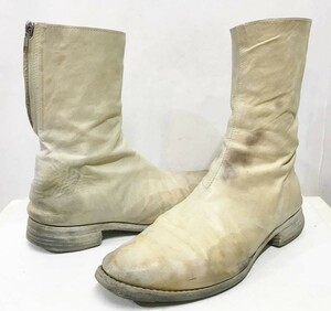  worldwide limitation 5 pair CAROL CHRISTIAN POELL Carol Christian po L spiral Zip boots 7/25.5-26cm white product dyeing processing 