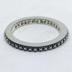 CHROME HEARTS クロムハーツ True Fucking Punk Ring / Juvi Punk トゥルー ファッキン パンクリング 23号