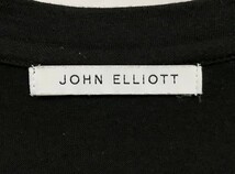 国内正規 JOHN ELLIOTT ジョンエリオット MERCER TEE クルーネック Tシャツ 2 黒_画像6