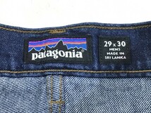 patagonia パタゴニア レギュラーフィットジーンズ インディゴ 29 × 30 デニムパンツ Gパン アウトドア キャンプ 登山_画像6