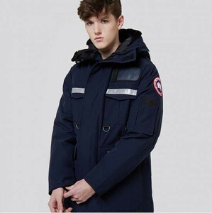 カナダ製 JUNYA WATANABE COMME des GARCONS MAN × CANADA GOOSE ジュンヤワタナベ カナダグース ダウンジャケット L ネイビー