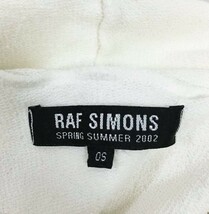 希少 RAF SIMONS 2002 "RIOT RIOT RIOT" ラフシモンズ オーバーサイズ ダメージパーカー OS テロ期 ビンテージ アーカイブ_画像9