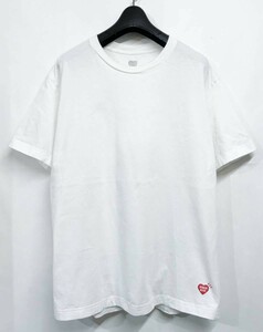 HUMAN MADE ヒューマンメイド ワンポイントロゴ Tシャツ M 白