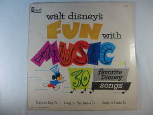 V.A. 　　Walt Disney's Fun With Music 　 ウォルト・ディズニー　　30 Songs