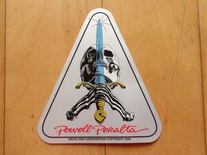 即決 OLD SKATE STICKER POWELL PERALTA パウエル ペラルタ スカル＆ソード