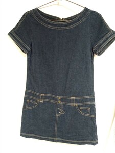  Agnes B Denim One-piece 36 free shipping!