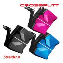 最新/ CROSSPUTT GOLF Stealth ステルス 2.0 メンズ/ブラック ピンク ブルー /33インチ34インチ /ムジーク製ガラスコーテイング施工済み1_画像1