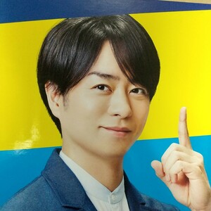  не продается для продвижения товара Sakurai sho панель panel двусторонний печать ( отличается поверхность )klali подбородок EX Taisho производства лекарство 2. складывать модель 