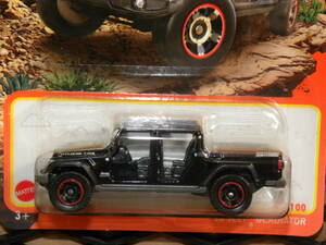 即決☆☆MB JEEP GLADIATOR 黒　ジープ　グラディエーター マッチボックス MATCHBOX　定形外発送可能