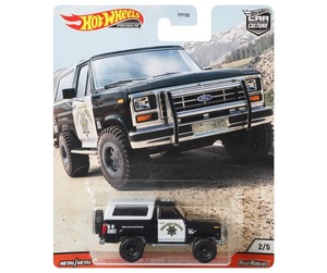 即決☆☆'85 FORD BRONCO ブロンコ　 HW CAR CULTURE メタルシャーシ、リアルライダー ホットウィール Hot Wheels 定形外発送可能