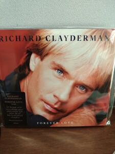 海外限定/直筆サイン入/2CD Richard Clayderman-Forever Love,リチャード・クレイダーマン、新曲/ベスト2枚組、ディスク保護袋入