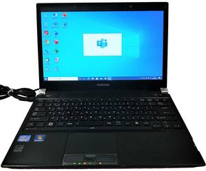 ★【驚速Toshiba　R731/E Core i5-2520M 2.5GHz x4+4GB+SSD:120GB 13.3インチノートPC】Win10+Office2021 Pro/HDMI■D042224