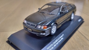 即決　京商　トヨタ　チェイサー　TOYOTA　CHASER　2.5　ツアラーV　JZX　100　1998　ダークグリーンマイカ　1/43　絶版　限定　レア