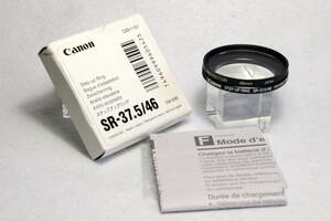 [ почти не использовался ] Canon повышающее резьбовое кольцо (37.5-46)+ Kenko фильтр. комплект 