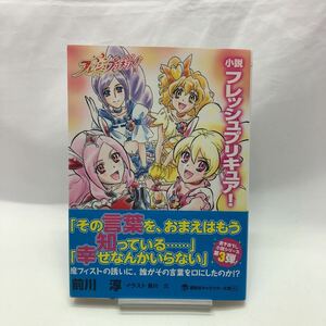 小説フレッシュプリキュア！ 初版、帯付き　ページに傷あり