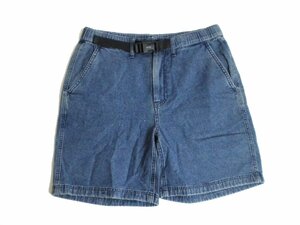 新品 ♪★ ゲス GUESS ショートパンツ メンズ 夏物 デニム ショート ショーツ インディゴ　紺　ネイビー ハーフパンツ W30 ★ 23304