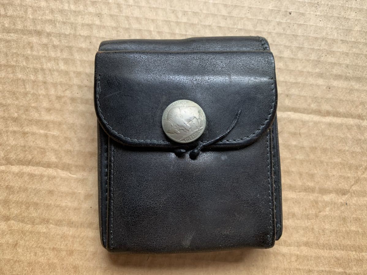 ゴローズ goro´s 長財布 Wallet ウォレット レザー コンチョ 動作確認