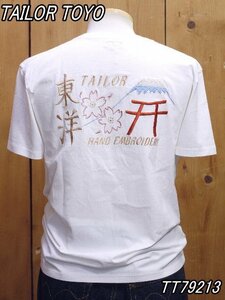 新品 テーラー東洋 スカTシャツ TAILOR TOYO LOGO 半袖Tシャツ XL ホワイト TT79213 tailor toyo