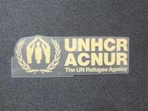 【ラ・リーガ】UNHCR ACNURスポンサーロゴ 2/バルセロナバルサ_画像1