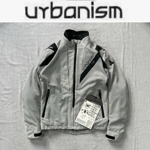 urbanism アーバニズム ライドメッシュジャケット UNJ-107 DUSTY WHITE Lサイズ 定価27500円 防風インナー付き 新品 A50417-4