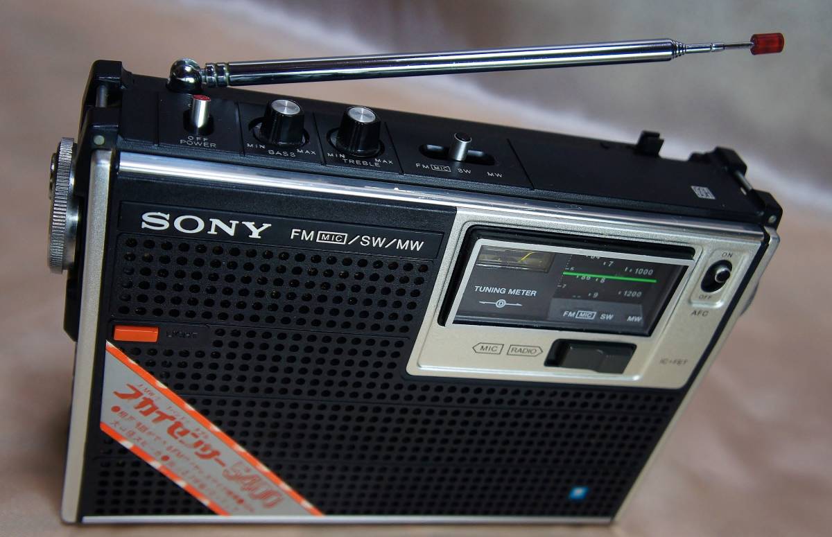 オーディオ機器 ラジオ ヤフオク! -「sony icf-5400」の落札相場・落札価格