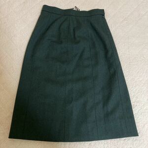 [ beautiful goods ]CHANEL Chanel 96A Vintage skirt 36 size gray P08507V02560