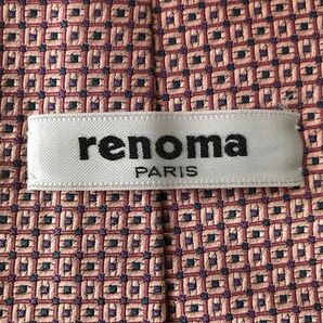 【renoma】ネクタイ　ドット柄