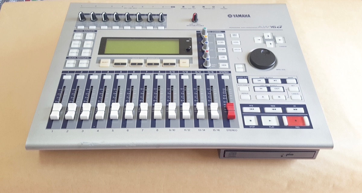 YAMAHA AW16G MTR CDRWドライブ搭載 純正ケース付き camping.com