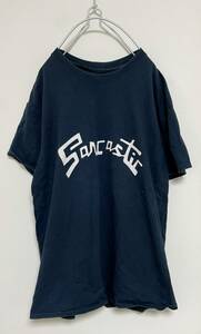 PLEASURE/プレジャー x SARCASTIC サキャスティック コラボ　Tシャツ　 size L　