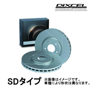 DIXCEL スリット ブレーキローター SDタイプ 前後セット レクサス 「RC200t/300/350」F-SP ASC10/GSC10 14/10～20/8 SD3119363S/SD3159142S