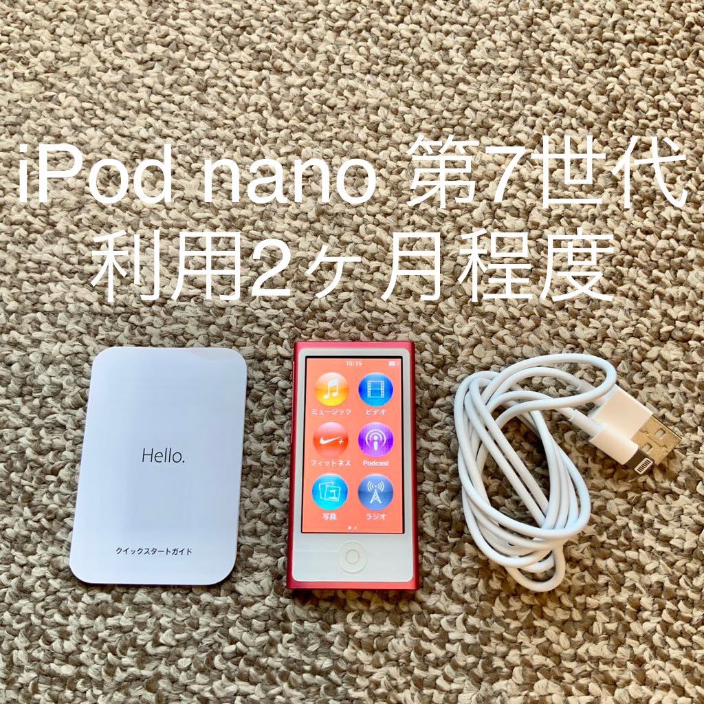 65%OFF!】 iPod nano 第6世代 16GB Apple アップル アイポッド 本体