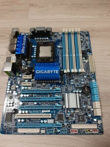 ** Junk GIGABYTE GA-X58A-UD3R Rev.1.0 XEON E5502 ATX LGA1366 DDR3**