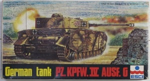 ジャンク ★ ESCI / エッシー　1/72　GERMAN Pz.Kpfw.Ⅳ ausf.G ★ Ⅳ号戦車 G型　No.8058