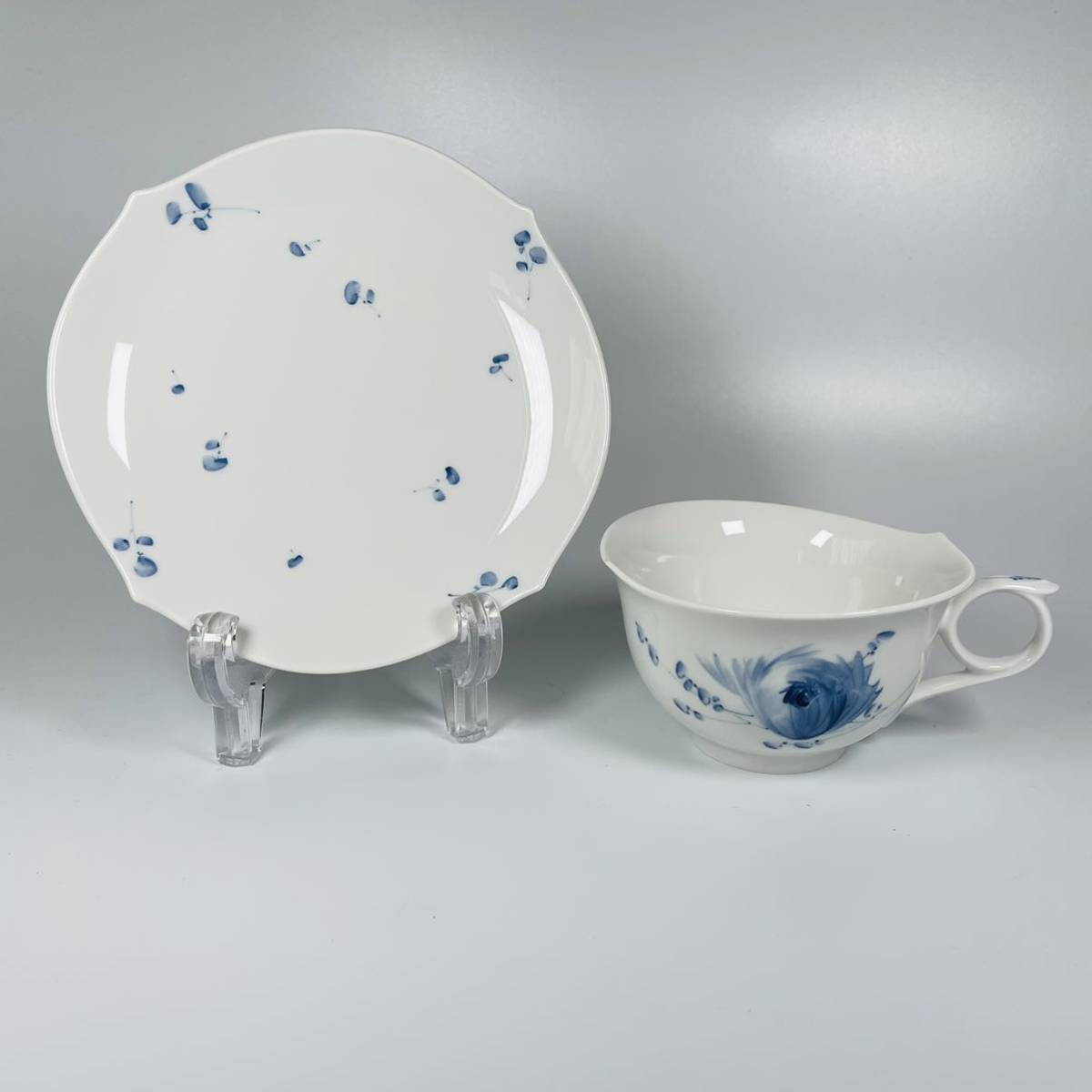 ☆SALE|公式通販| ✨1級品未使用✨ 青い花 未使用品 マイセン(Meissen