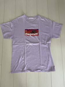 F-LAGSTUF-F 19SS BOX LOGO TEE 19ss-5th-FS-04 ライトパープル Tシャツ フラグスタフ ボックスロゴ