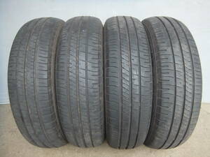 【2021年製☆5.2～4.9ミリ】165/70R14 ダンロップENASAVE EC204☆4本セット 30408-1 検)ハスラー Kei アクア ラピュタ マーチ ベルタ