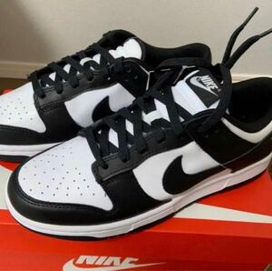 Nike Dunk Low White/Black ナイキ ダンク ロー レトロ ホワイト/ブラック パンダダンク　26.5