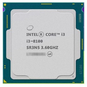 Intel Core i3-8100 SR3N5 4C 3.6GHz 6MB 65W LGA1151 CM8068403377308