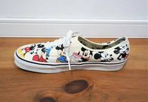 VANS x Disney 歴代ミッキーのマルチプリント Authentic 26cm_画像5