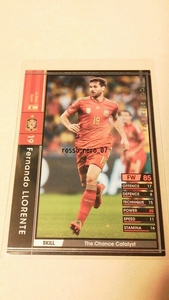 ☆WCCF2013-2014☆13-14☆382☆黒☆フェルナンド・ジョレンテ☆スペイン代表☆Fernando Llorente☆La Roja☆