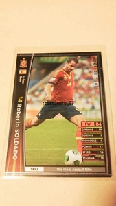 ☆WCCF2012-2013☆12-13Ver.2.0☆A79☆黒☆ロベルト・ソルダード☆スペイン代表☆Roberto Soldado☆La Roja☆☆