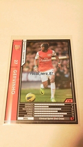 ☆WCCF2011-2012☆11-12☆011☆黒☆ジェルビーニョ☆アーセナルFC☆Gervinho☆Arsenal FC☆