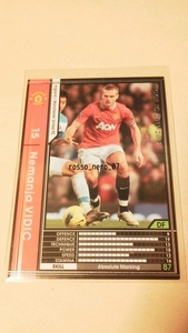 ☆WCCF2011-2012☆11-12☆054☆黒☆ネマニャ・ビディッチ☆マンチェスター・ユナイテッドFC☆Nemanja Vidic☆Manchester United FC☆