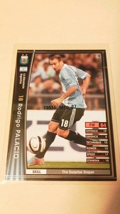 ☆WCCF2012-2013☆12-13Ver.2.0☆A16☆黒☆ロドリゴ・パラシオ☆アルゼンチン代表☆Rodrigo Palacio☆La Albicelestes☆