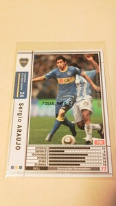 ☆WCCF2010-2011☆10-11☆014☆白☆セルヒオ・アラウホ☆ボカ・ジュニアーズ☆Sergio Araujo☆C.A. Boca Juniors☆