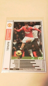 ☆WCCF2010-2011☆10-11☆085☆白☆ラファエウ☆マンチェスター・ユナイテッド☆Rafael☆Manchester United☆