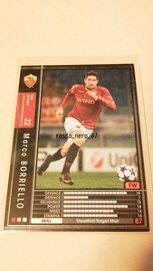 ☆WCCF2010-2011☆10-11☆205☆黒☆マルコ・ボリエッロ☆ASローマ☆Marco Borriello☆AS Roma☆