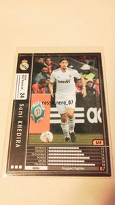 ☆WCCF2010-2011☆10-11☆298☆黒☆サミ・ケディラ☆レアル・マドリード☆Sami Khedira☆Real Madrid CF☆