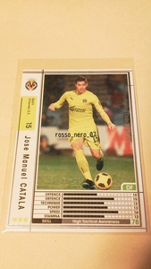 ☆WCCF2010-2011☆10-11☆340☆白☆ホセ・マヌエル・カタラ☆ビジャレアル☆Jose Manuel Catala☆Villarreal CF☆