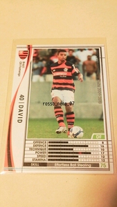 ☆WCCF2009-2010☆09-10☆035☆白☆ダビジ☆CRフラメンゴ☆David☆CR Flamengo☆